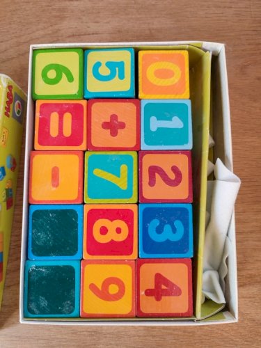 jeu cubes premiers plaisir des chifres Haba en bon etat
