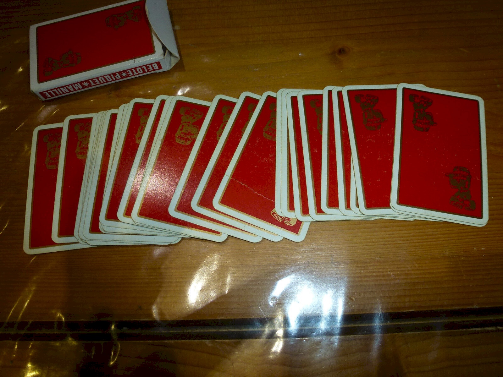 Jeu de 32 cartes bière Fischer