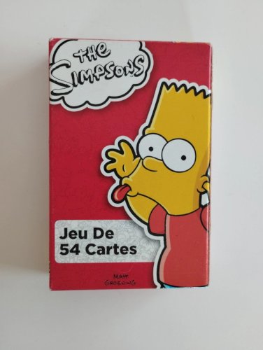 Jeu de  cartes les Simpsons neuf collector