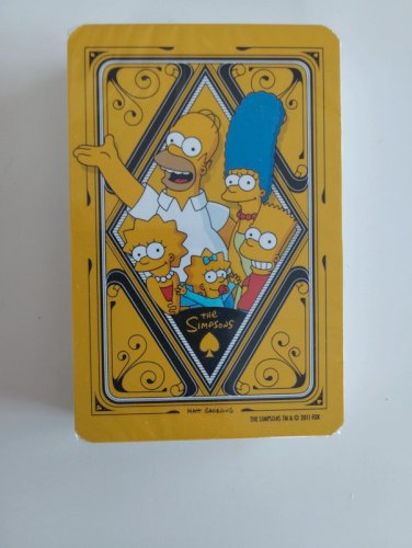 Jeu de  cartes les Simpsons neuf collector