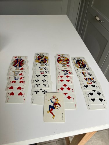 jeu de cartes publicitaire ancien liqueurs Georges Monin