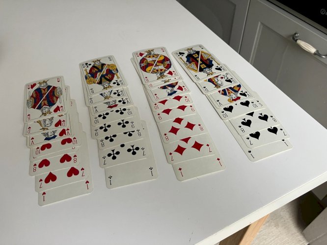 jeu de cartes publicitaire ancien liqueurs Georges Monin