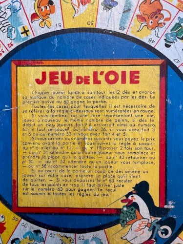 Jeu de dames et petits chevaux ancien