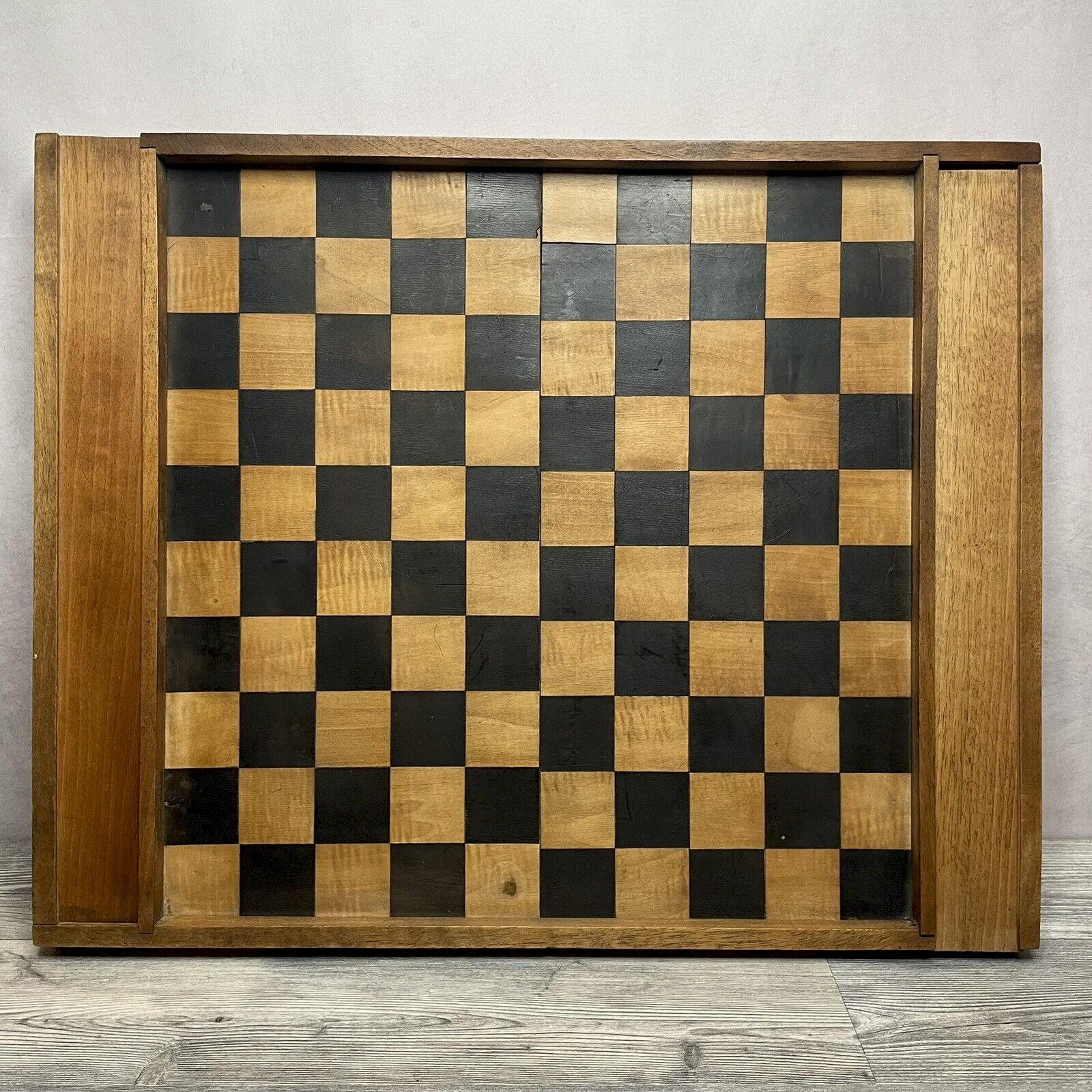 JEU ECHEC ET JACQUET TRICTRAC BACKGAMMON - ancien - VINTAGE - 1970