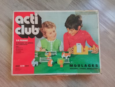 Jeu de moulage Berchet acti club la ferme 