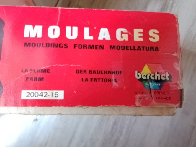 Jeu de moulage Berchet acti club la ferme 