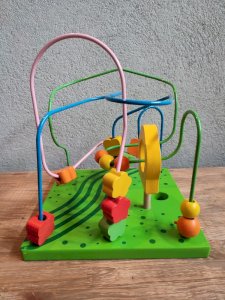 Puzzle maze game for children in good condition.