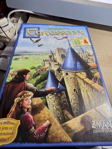 Jeu De Société Carcassonne + l'extension la rivière. + Labbé