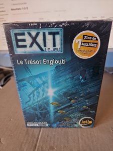 Board game Exit The Game The Sunken Treasure Beginner Level Iello 2019 -new
