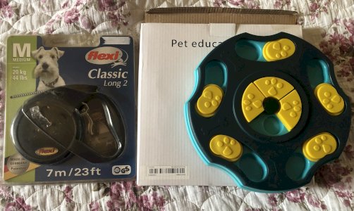 Game + expandable left for new dog