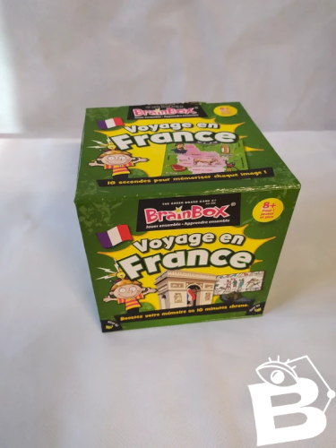 Jeu voyage en France par.brainbox en très.bon état
