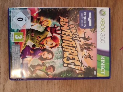 Jeu xbox 360 Kinect adeventures en bon etat