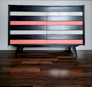 Jiri Jiroutek, commode vintage, meuble enfilade design U453