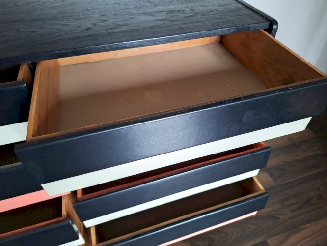 Jiri Jiroutek, commode vintage, meuble enfilade design U453