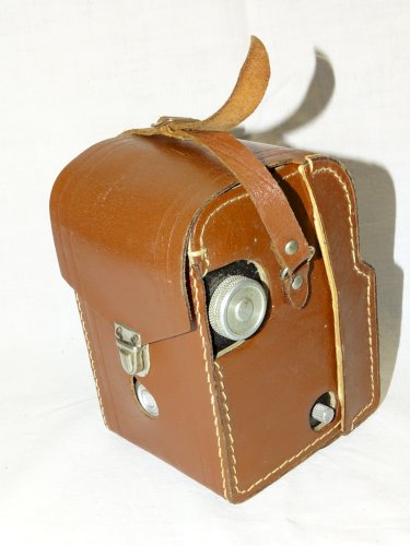 - JOLI ANCIEN APPAREIL PHOTO FEX ULTRA REFLEX FEXAR OPTIC DANS SA SACOCHE CUIR D