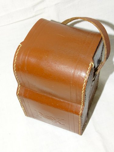 - JOLI ANCIEN APPAREIL PHOTO FEX ULTRA REFLEX FEXAR OPTIC DANS SA SACOCHE CUIR D