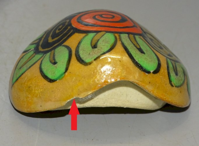 -JOLI ANCIEN BOUCHON de TONNELET MARQUISE DE SEVIGNE A ROUZAUD ROYAT CERAMIQUE D