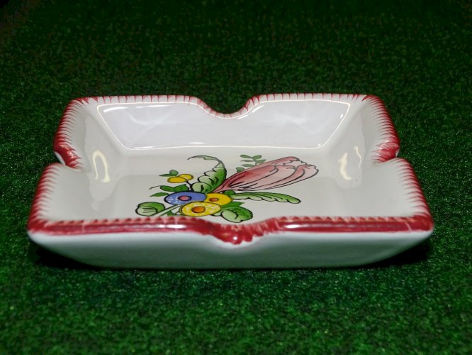 -JOLI ANCIEN CENDRIER ROULLET RENOLEAU CHARENTE déco Vintage COLLECTION    D