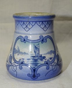 NICE OLD SMALL MUSTARD POT KG LUNEVILLE DISPLAY OBJECT decor Table D