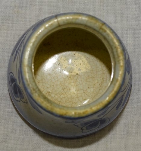 -JOLI ANCIEN PETIT POT A MOUTARDE KG LUNEVILLE OBJET DE VITRINE déco Table   D