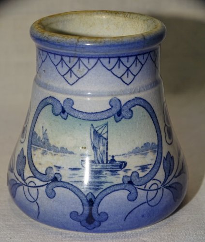 -JOLI ANCIEN PETIT POT A MOUTARDE KG LUNEVILLE OBJET DE VITRINE déco Table   D