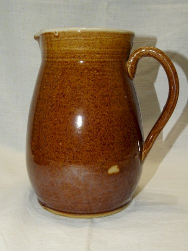 -JOLI ANCIEN PICHET GRES pour EAU ou VIN sur la TABLE DECO CUISINE ANCIENNE   D