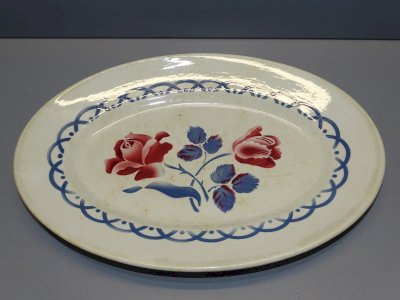 -JOLI ANCIEN PLAT DIGOIN ART DECO Modèle CANNES FORME OVALE COLLECTION  D