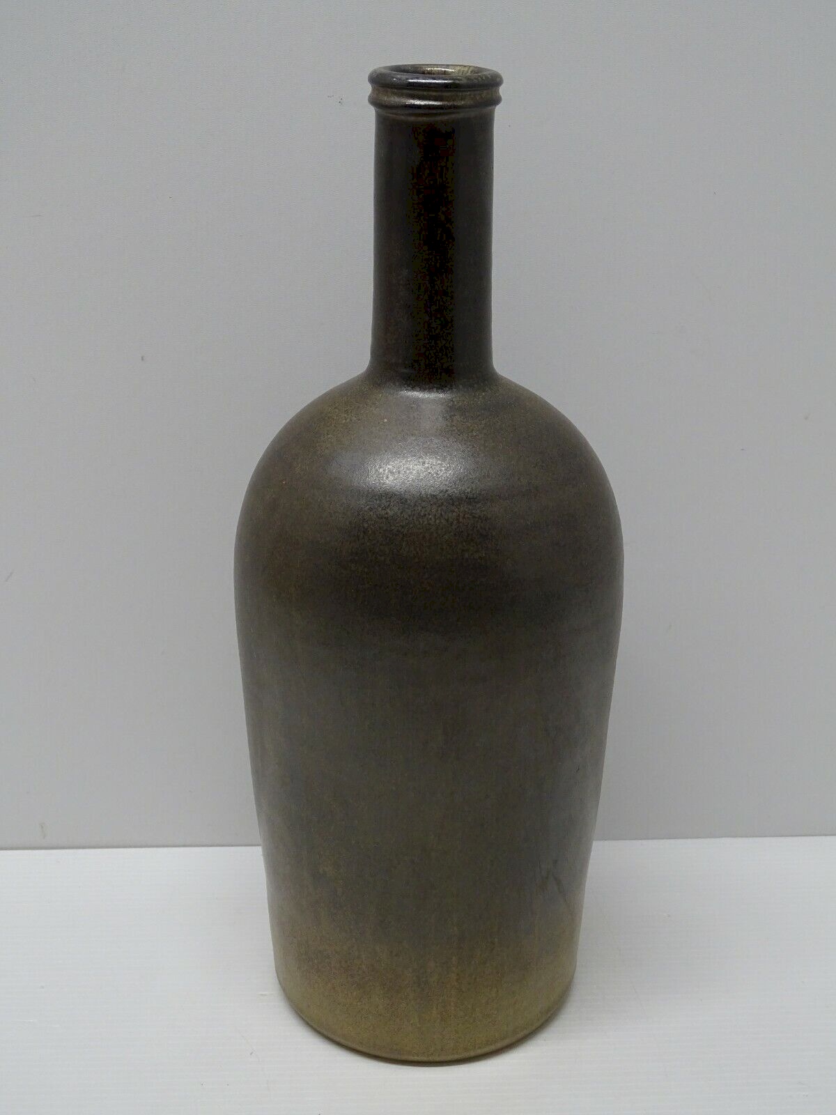Ancien Bocal Arts Ceram Grand Feu, Pot à Fruits à L'eau De Vie, Céramique Marron, 15,5 Cm