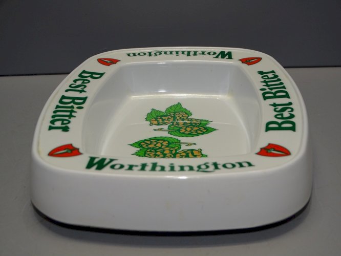-JOLI ANCIEN VIDE POCHE MELAMINE PUBLICITE BEST BITTER WORTHINGTON VINTAGE    D