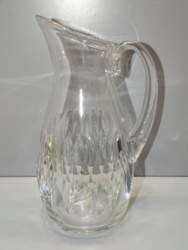 -JOLI BROC A EAU PICHET CRISTAL BACCARAT COLLECTION DECO TABLE VITRINE   D