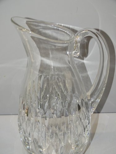-JOLI BROC A EAU PICHET CRISTAL BACCARAT COLLECTION DECO TABLE VITRINE   D