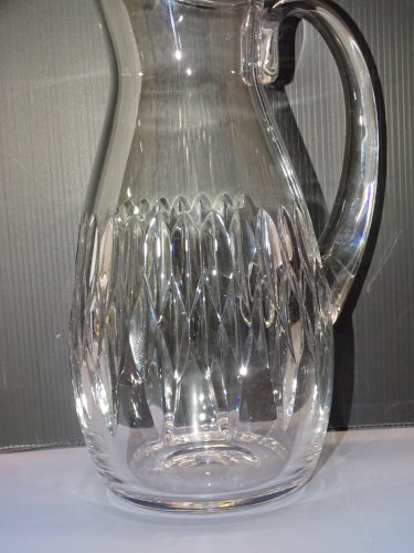 -JOLI BROC A EAU PICHET CRISTAL BACCARAT COLLECTION DECO TABLE VITRINE   D