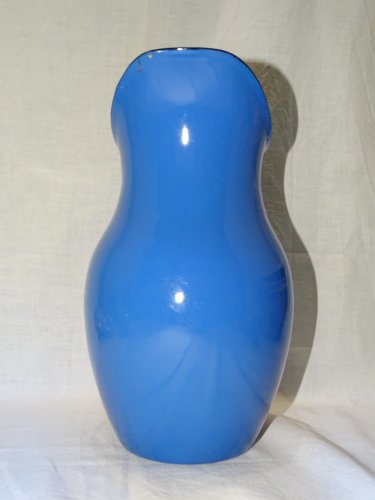 - JOLI BROC TOLE EMAILLEE EMAIL BLEU INTERIEUR BLANC Marqué TAVO LINA   D