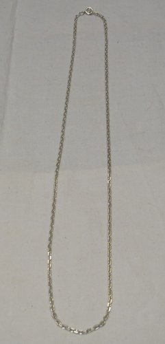 -JOLI COLLIER CHAÎNE  ARGENT poinçon Minerve BIJOU ANCIEN BIJOUX VITRINE    D