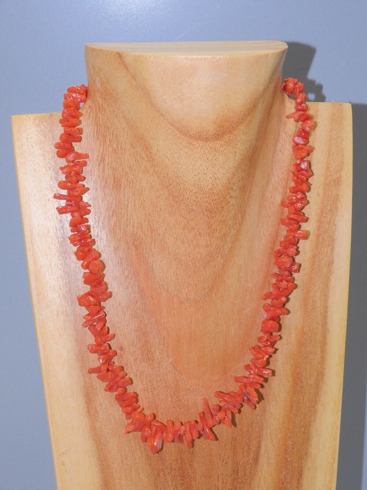 Collier Vintage En Nacre Avec Fermoir Métal Argenté - Bijou Occasion Style Rétro