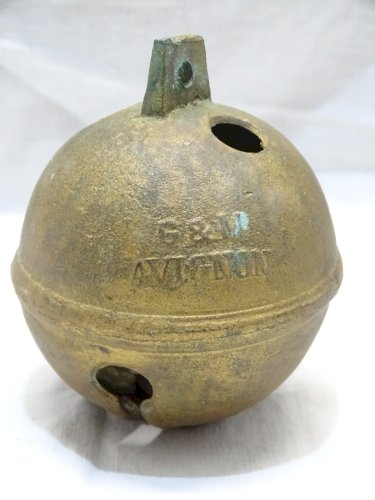 -JOLI et ANCIEN GROS GRELOT de DILIGENCE BRONZE G&M AVIGNON postillon CALECHE  D