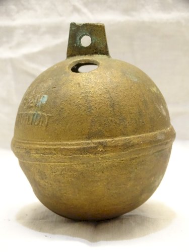 -JOLI et ANCIEN GROS GRELOT de DILIGENCE BRONZE G&M AVIGNON postillon CALECHE  D