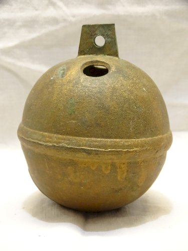 -JOLI et ANCIEN GROS GRELOT de DILIGENCE BRONZE G&M AVIGNON postillon CALECHE  D