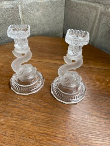 Joli paire de bougeoir Portieux