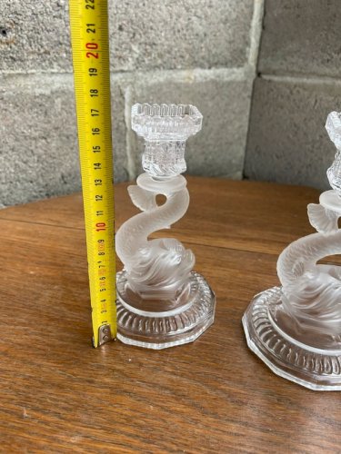 Joli paire de bougeoir Portieux