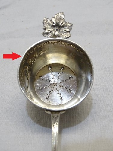 -JOLI PASSE THE METAL Argenté Style LOUIS XV COLLECTION VITRINE Déco    D