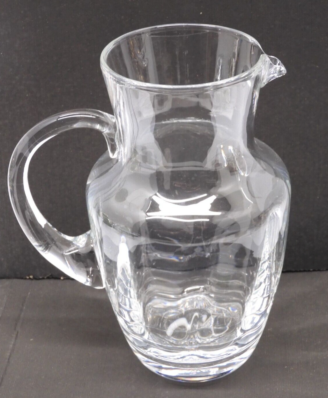 Pichet en Verre 1 Litre 32 oz - Anti-Fuite Avec Large Ouverture et