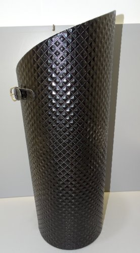 -JOLI PORTE PARAPLUIES NOIR VINTAGE MATIERE PLASTIQUE INTERIEUR Doublé déco    D