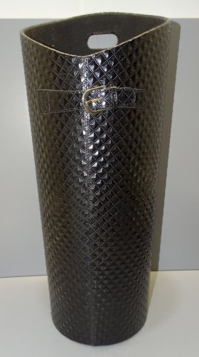 -JOLI PORTE PARAPLUIES NOIR VINTAGE MATIERE PLASTIQUE INTERIEUR Doublé déco    D