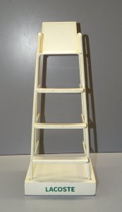 NICE DISPLAY CASE LACOSTE FOR WATCHES OR OTHER METAL AND WOOD