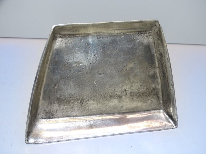 -JOLI TRI COURRIER EN ETAIN 95% marqué 1812 déco BUREAU COLLECTION   D