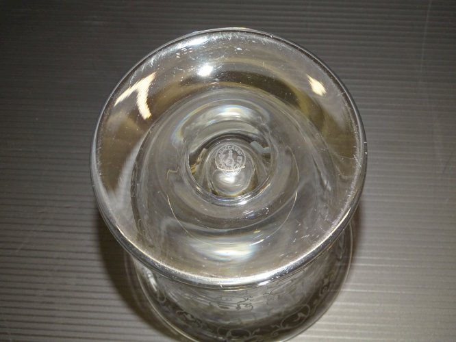 -JOLI VASE CRISTAL BACCARAT MICHEL ANGE COLLECTION DECO VITRINE   D