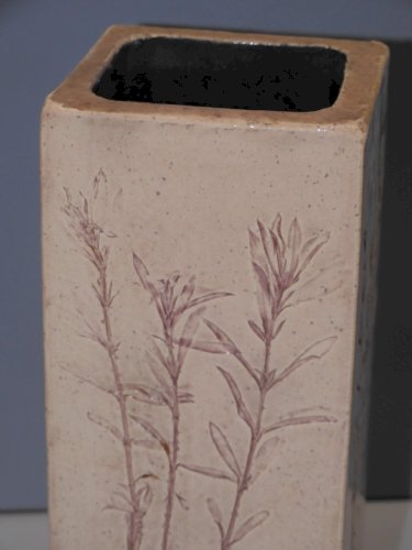 -JOLI VASE HERBIER signé R. LEDUC CIRCA 1960 CAPRON PICAULT VALLAURIS   D
