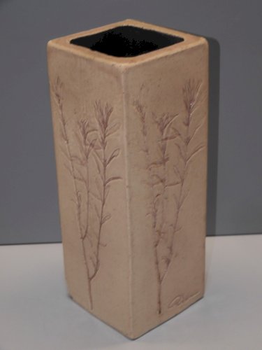 -JOLI VASE HERBIER signé R. LEDUC CIRCA 1960 CAPRON PICAULT VALLAURIS   D