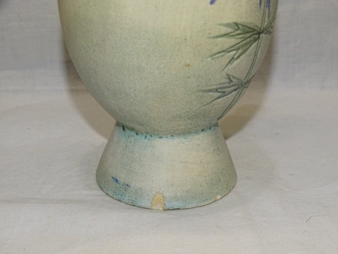 - JOLI VASE PICHET CERAMIQUE signé MARIE MADELEINE JOLLY COLLECTION VINTAGE    D